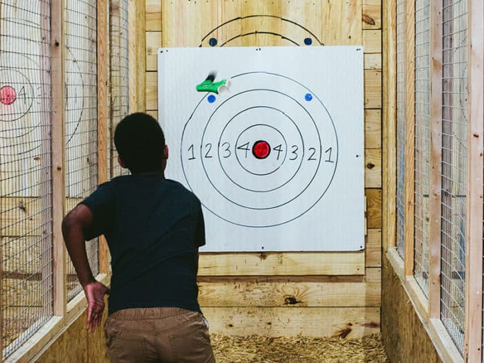 Lumber Jill's Axe Throwing Best night out in Summerville!