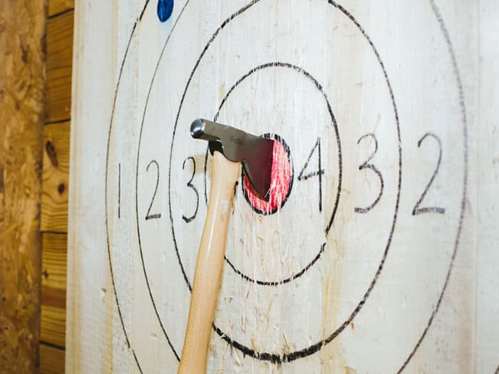 Lumber Jill's Axe Throwing Best night out in Summerville!
