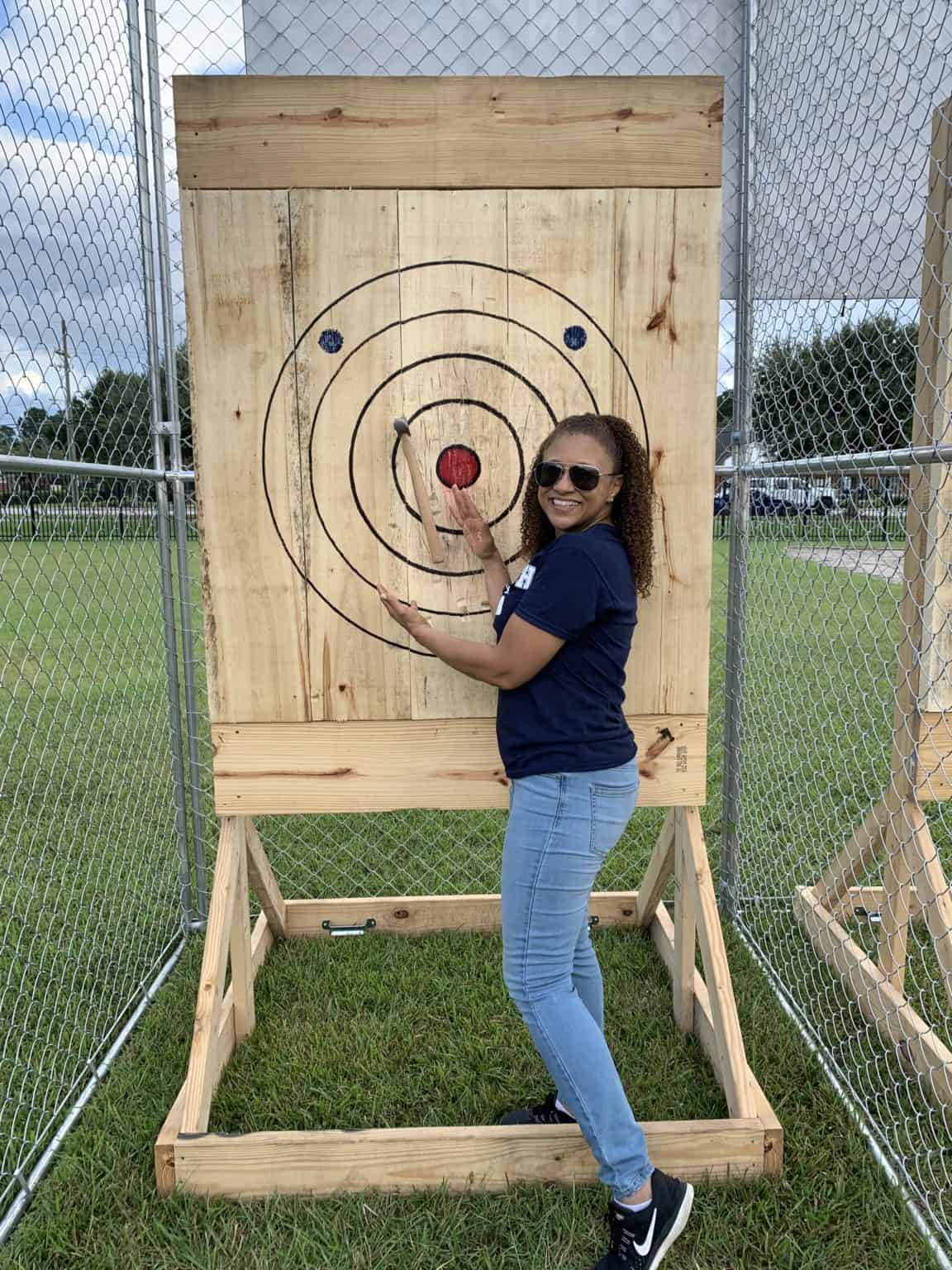 Lumber Jill's Axe Throwing Mobile Axe Throwing