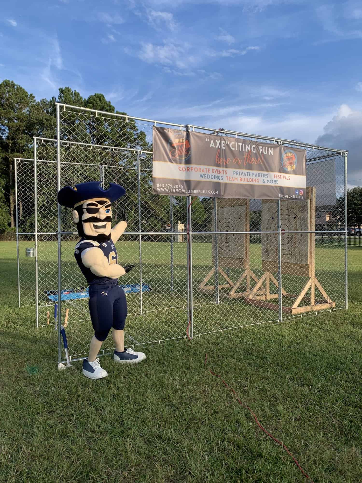 Lumber Jill's Axe Throwing Mobile Axe Throwing