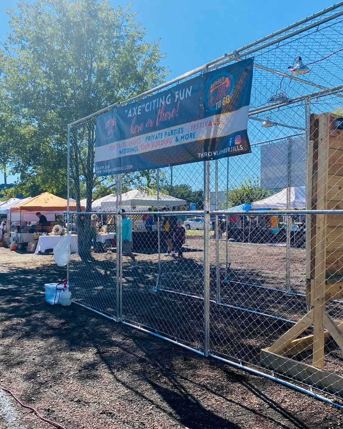 Lumber Jill's Axe Throwing Mobile Axe Throwing