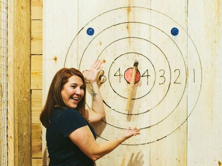 Lumber Jill's Axe Throwing Best night out in Summerville!