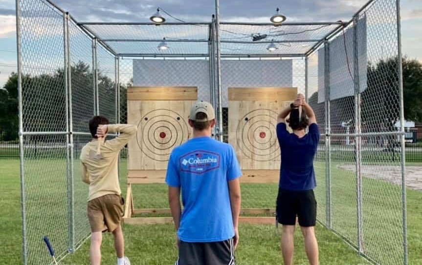 Lumber Jill's Axe Throwing Best night out in Summerville!